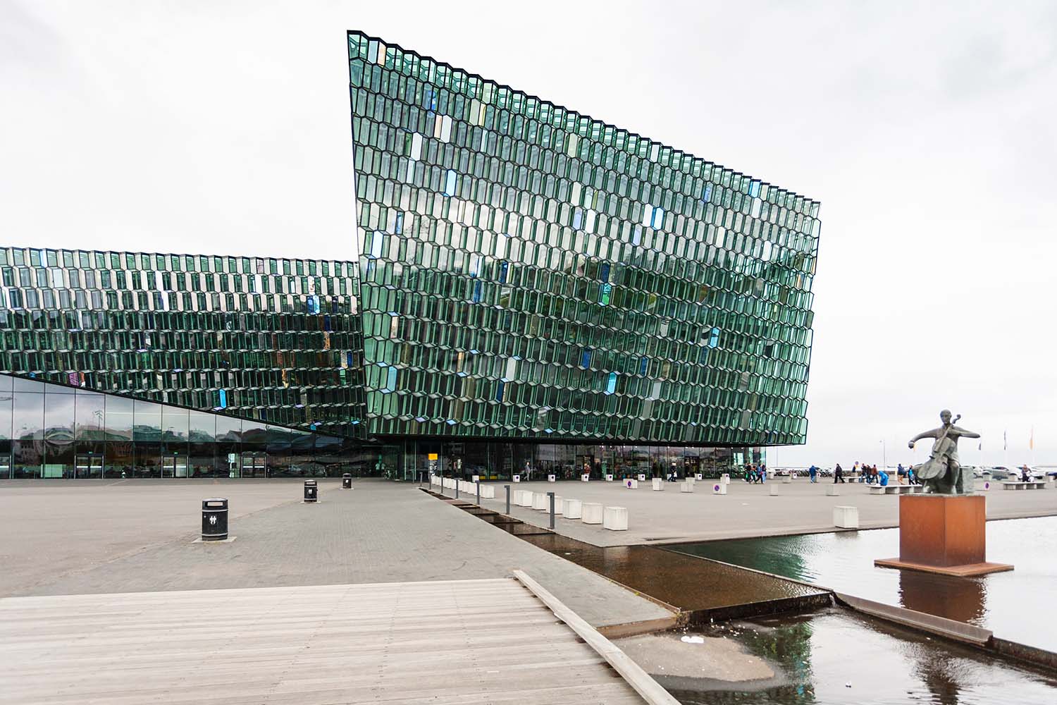 Harpa Concert Hall in Reykjavik, Iceland