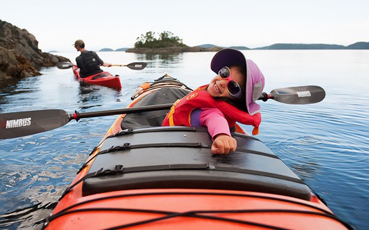 Family Sea Kayaking Tours in British Columbia