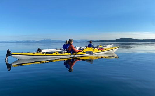 Sea Kayaking Day Trips in Northern Vancouver Island