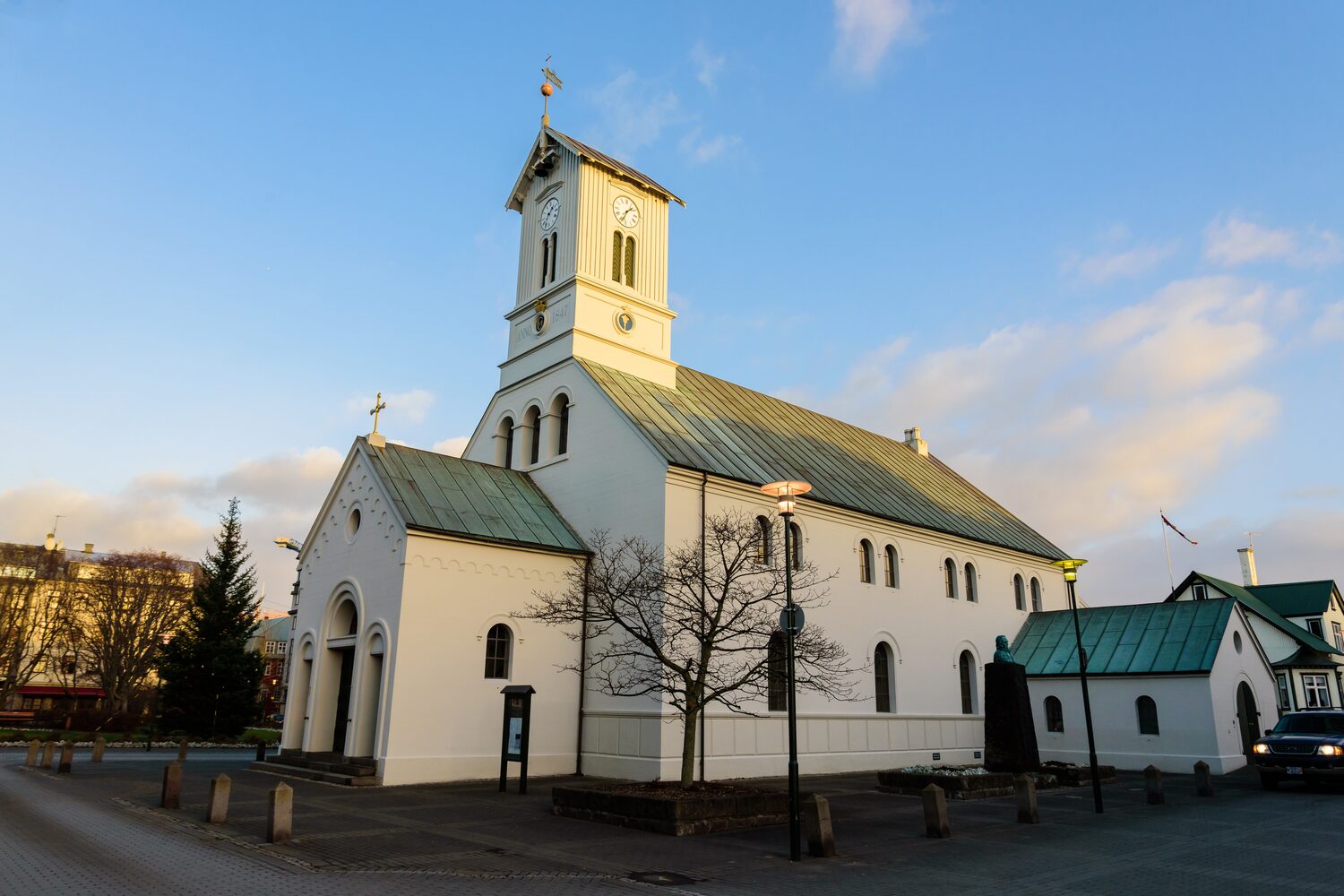Reykjavik Lutheran Cathedral. Domkirkjan was first officially endorsed by the Lutheran church of Iceland
