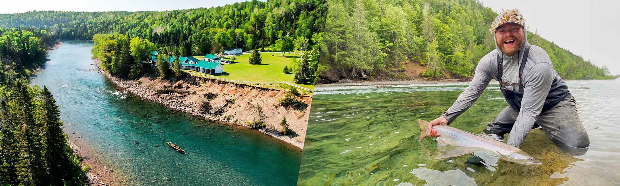 Quebec Salmon Rivers Exclusive Salmon Fly Fishing in Quebec | Adventures.com