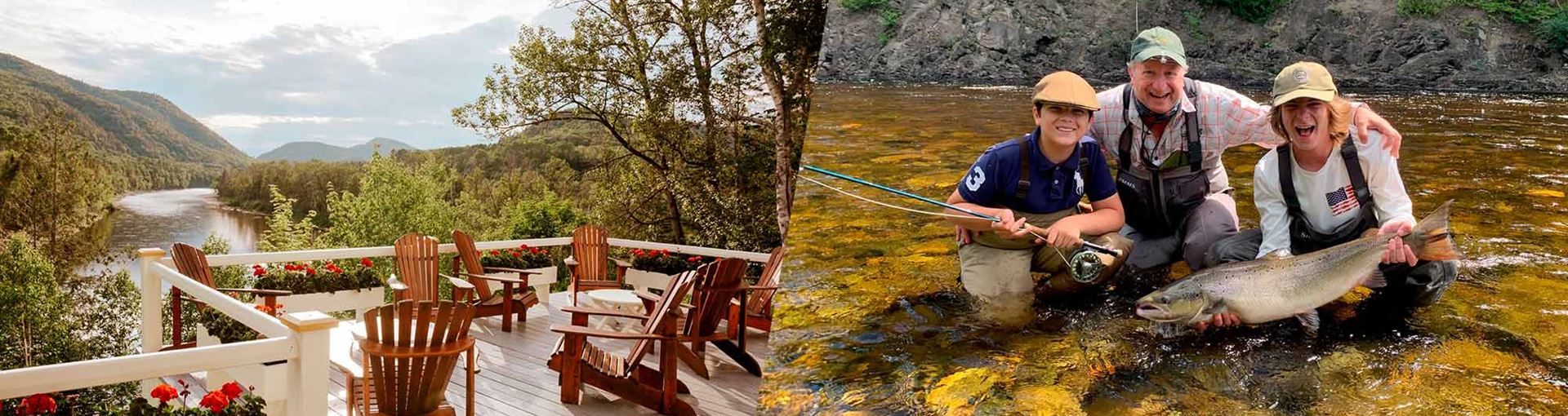 Historic Salmon Fly Fishing Lodge on the Cascapedia River