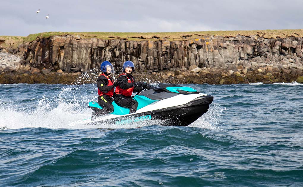 Jet Ski Tour in the Bay of Reykjavík