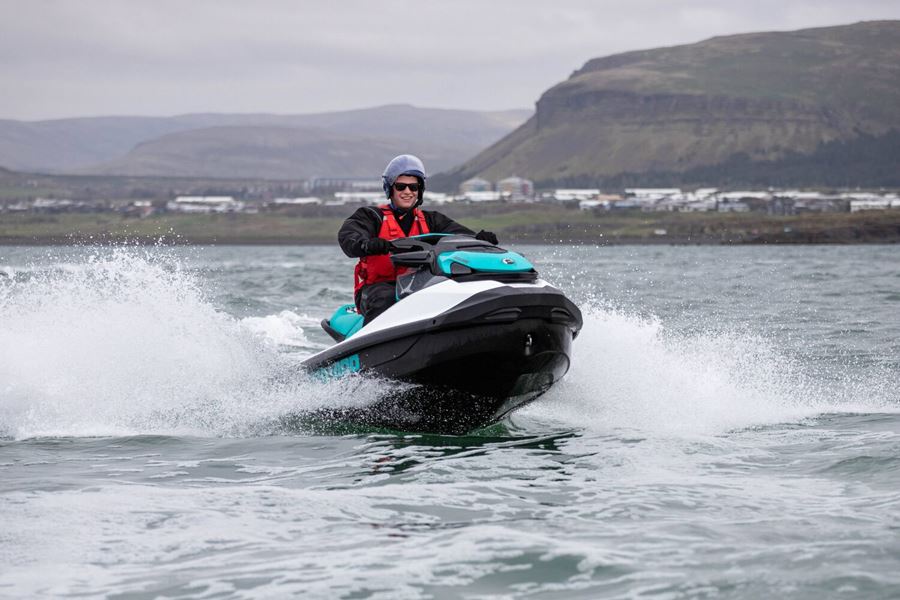 Jet Ski Tour to Puffin Island from Reykjavík