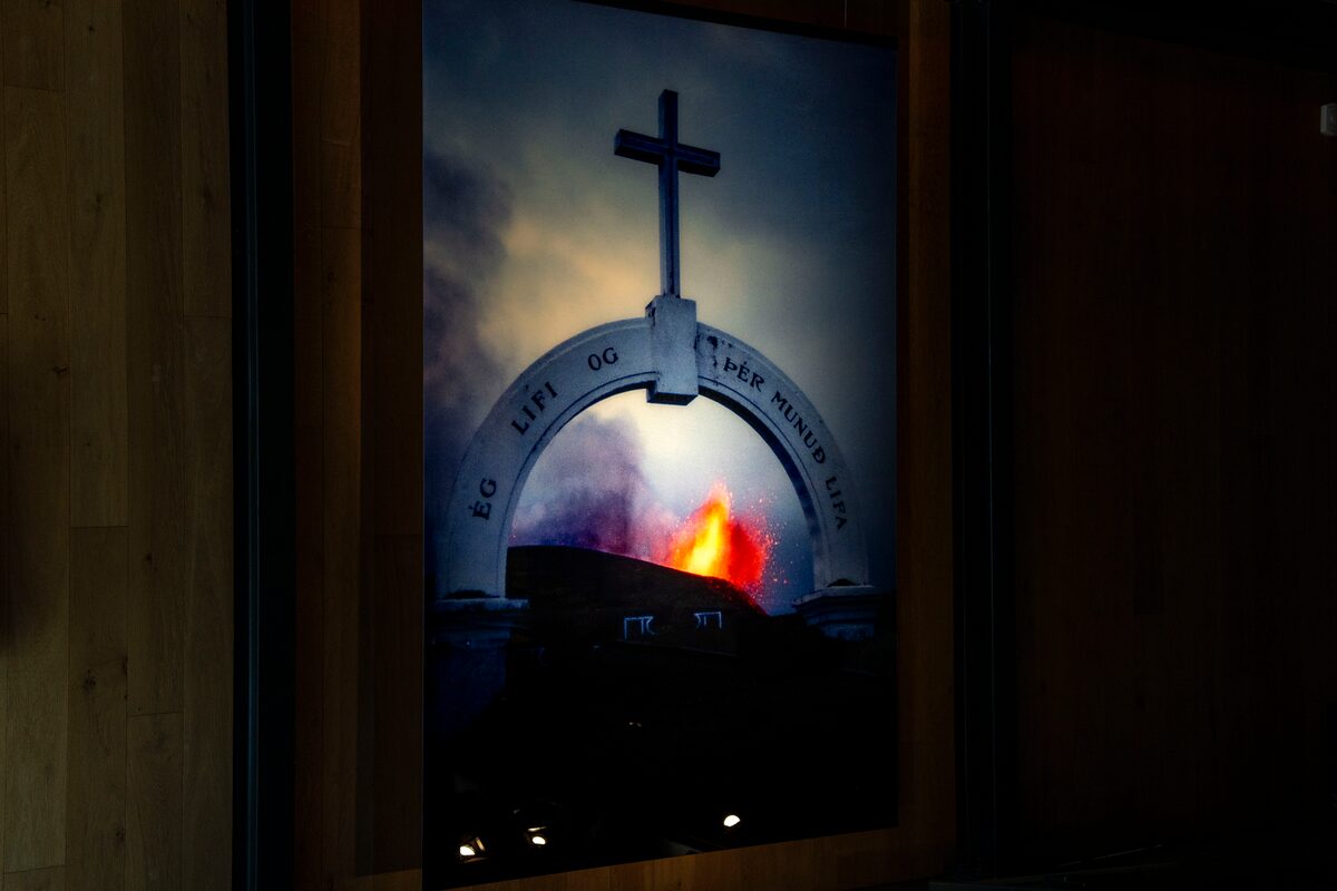 Presentation in Eldheimar Museum
