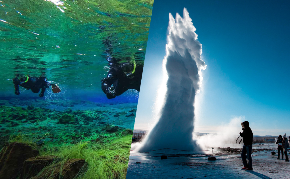 Golden Circle & Snorkeling Tour