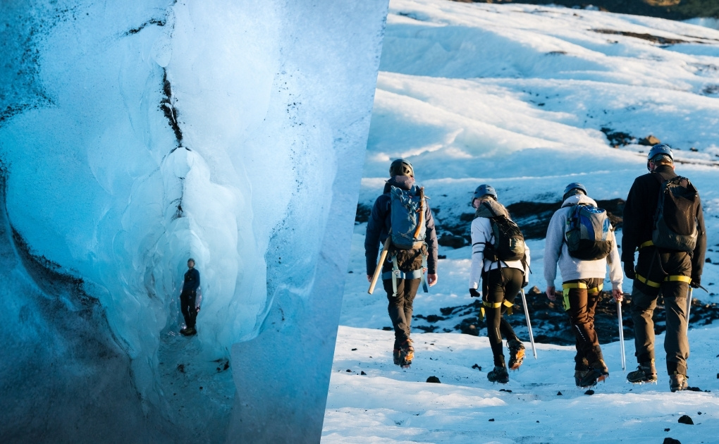 Im Herzen des Gletschers - Eishöhle