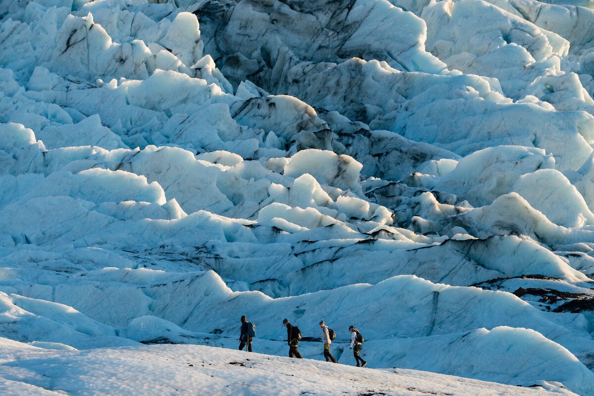 Hiking Group Skaftafell