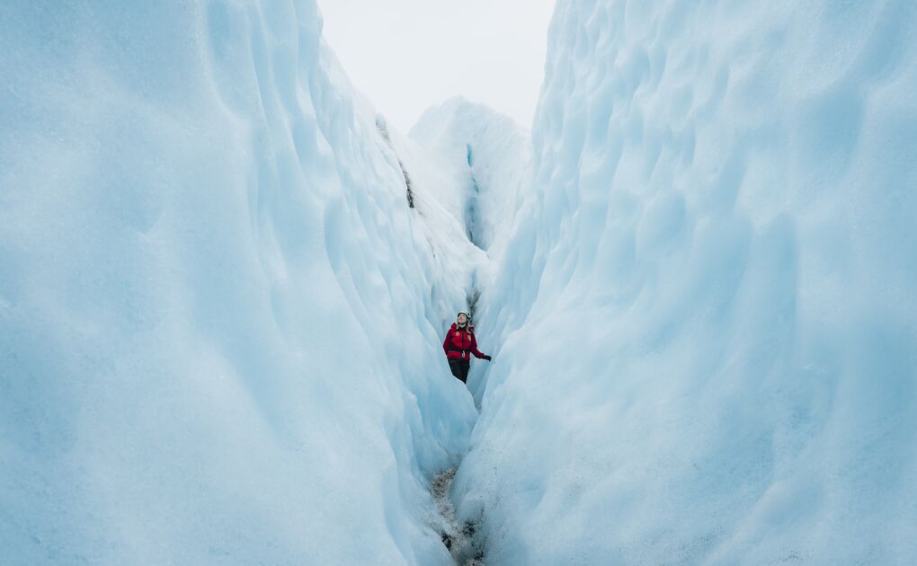 Glacier Maze Adventure in Skaftafell : Crevasse Labyrinth 
