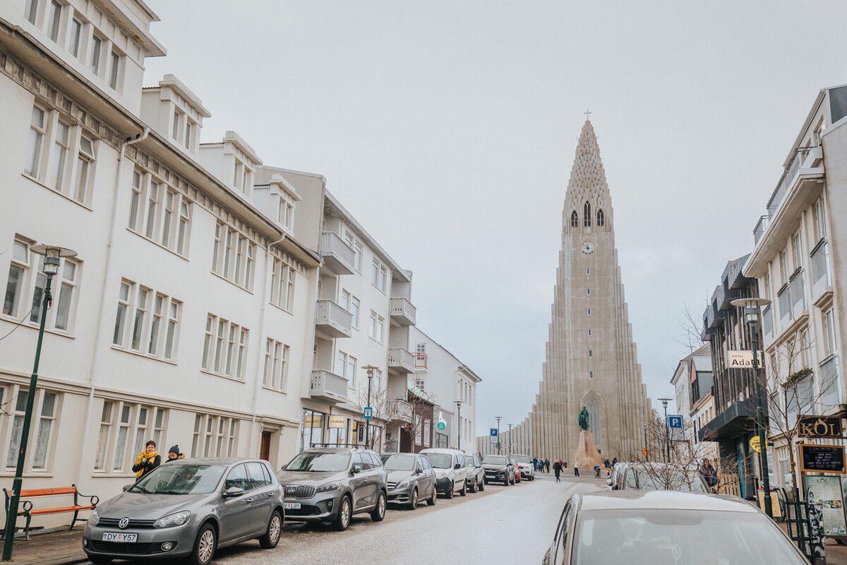 Hallsgrimskirkja Church In Reykjavik