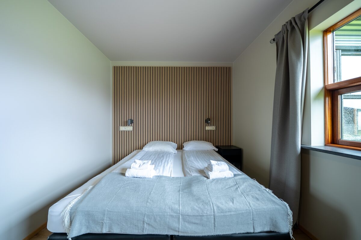 Double Bed Room At Hotel Geirland in iceland