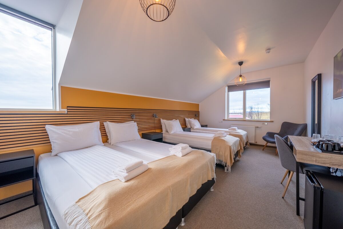 Four People Room At Hotel Hof in iceland