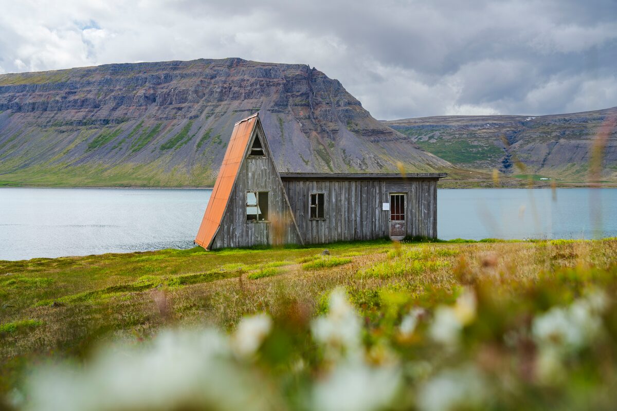 Old Shack In Westfjords in iceland