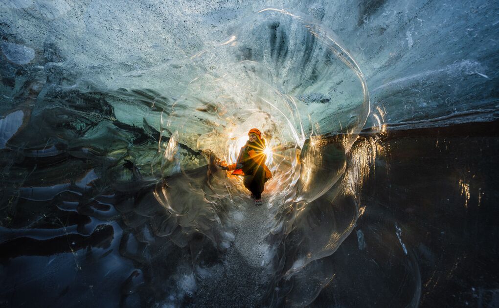 Crystal Ice Cave Tour in Vatnajökull Glacier with Super Jeep ride