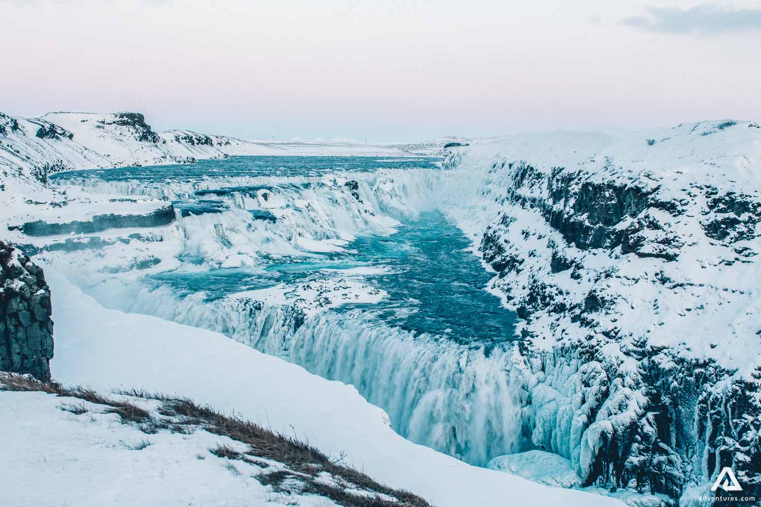Gullfoss Waterfall in Iceland