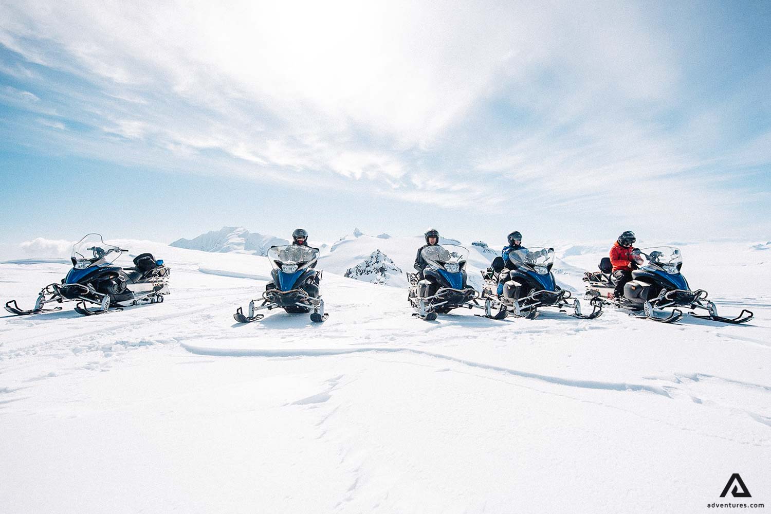 Snowmobile Tour On Vatnajokull Glacier
