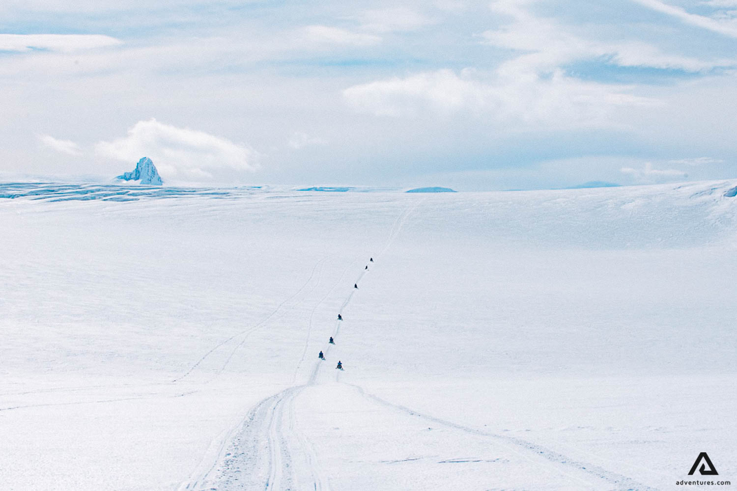 Snowmobile Tour On Vatnajokull Glacier