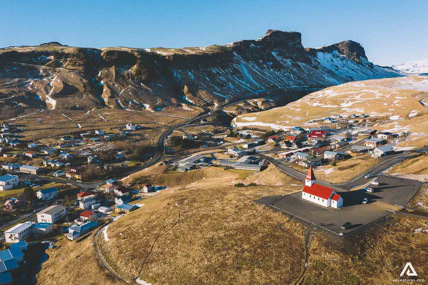 Vik town in South Coast