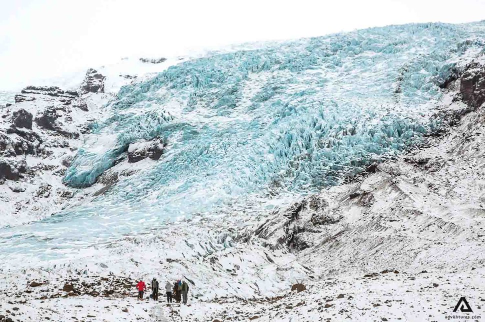 Vatnajokull Glacier near Skaftafell