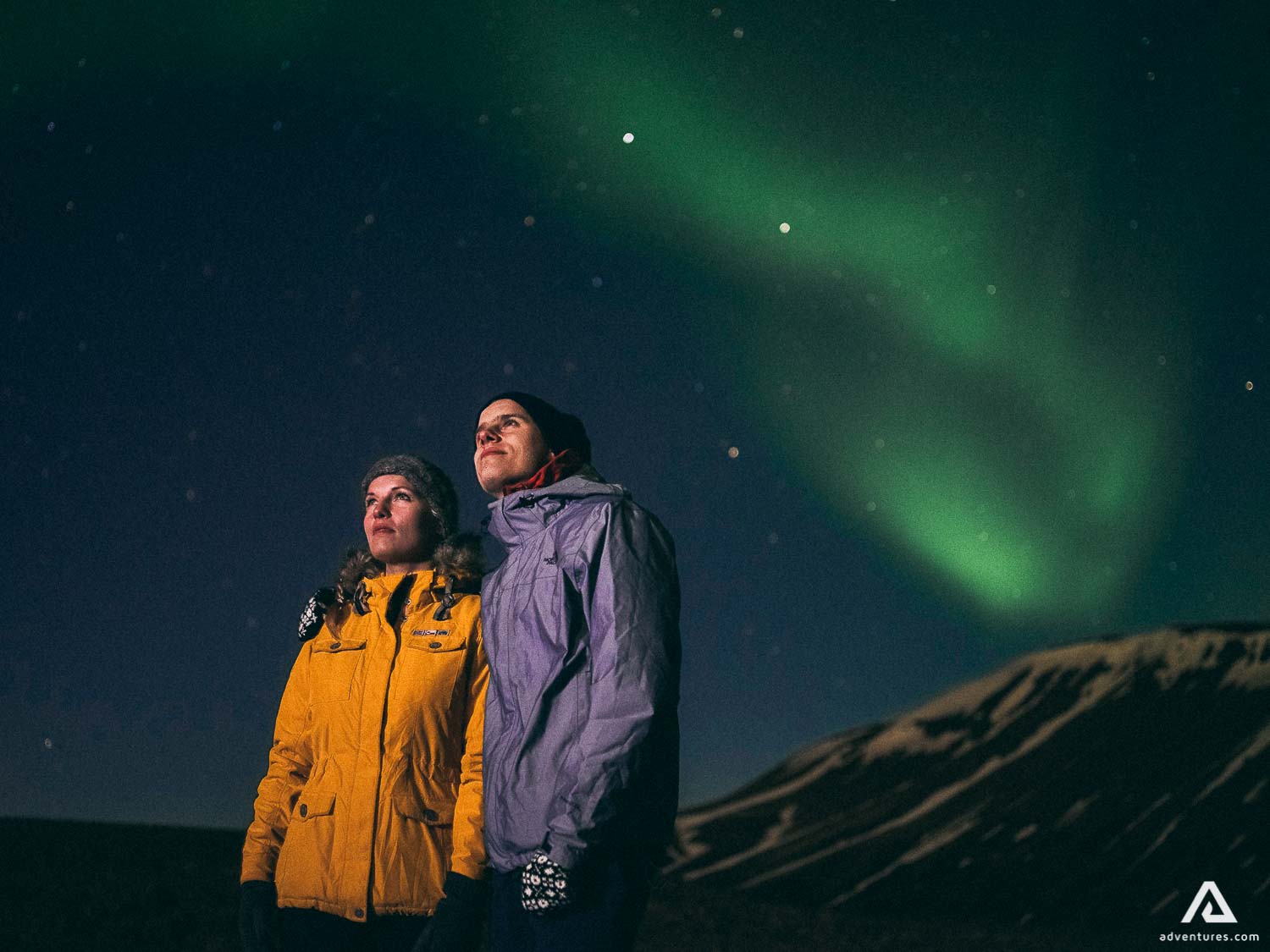 Romantic spot of Northern Lights