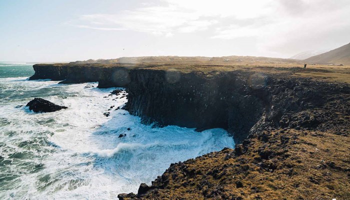 Sea cliffs of Snaefellsnes Peninsula