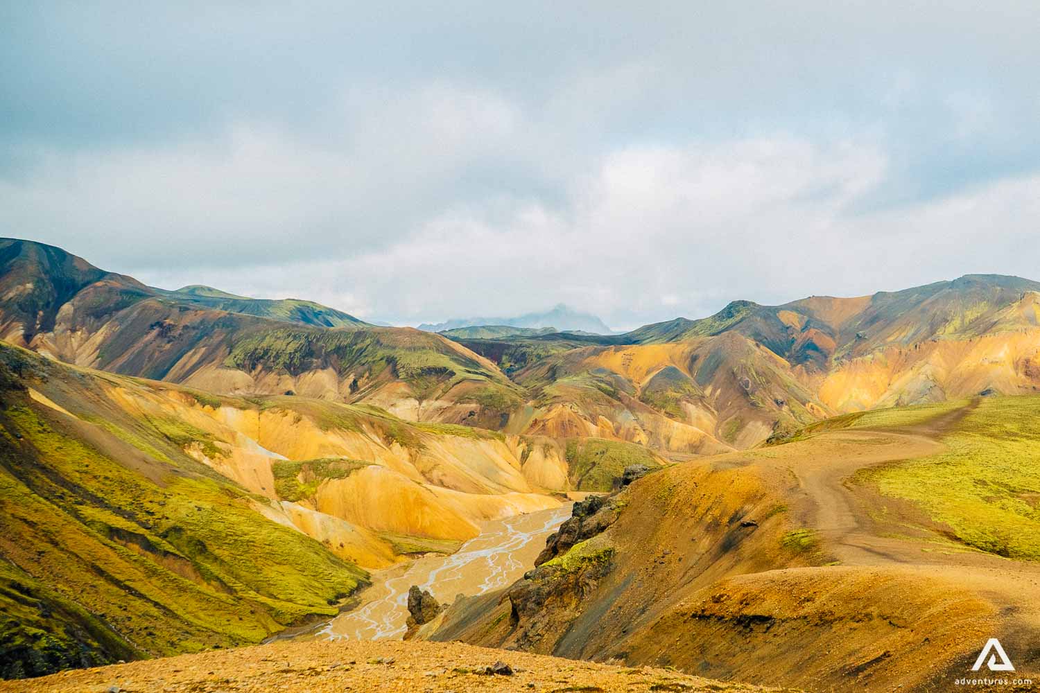 Landmannalaugar landscape view