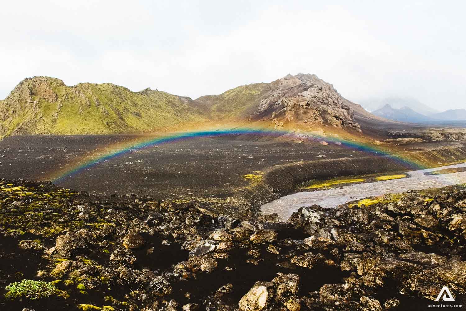 Landmannalaugar rainbow mountain