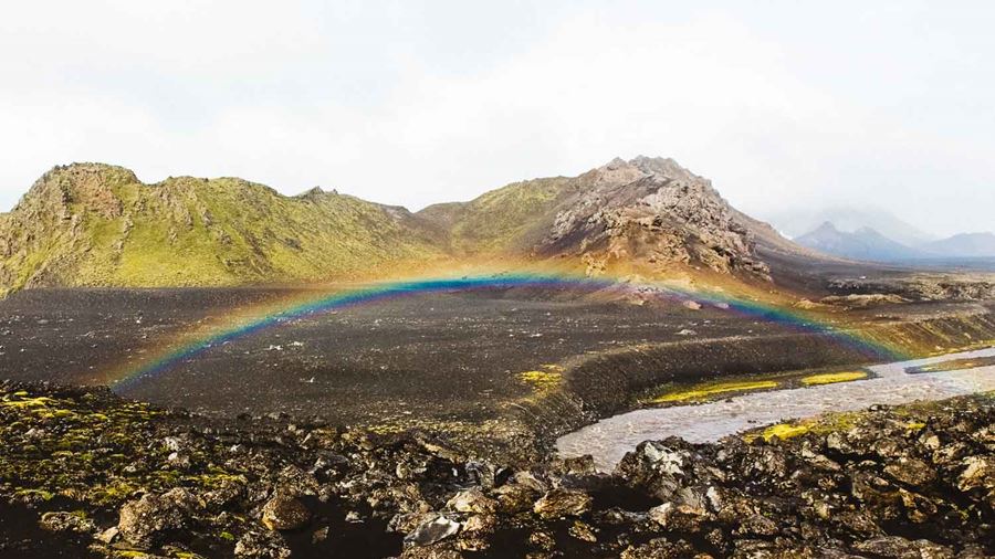 Landmannalaugar rainbow mountain