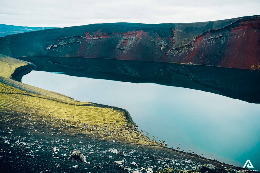 Landmannalaugar crater lake