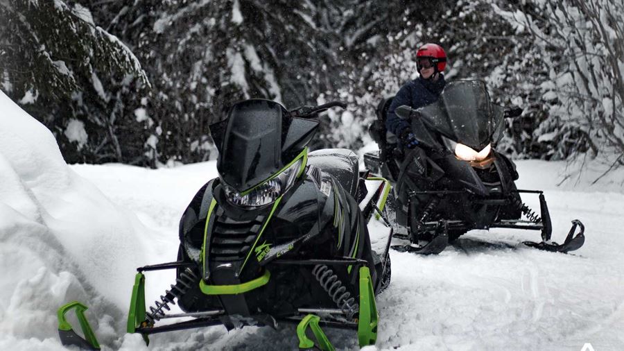 Snowmobile Canada Winter Adventure