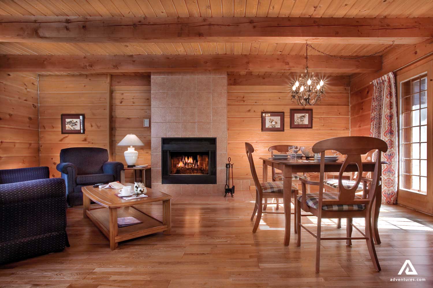 Village house interior