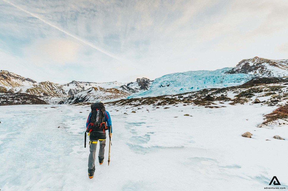 Falljokull Glacier Climbing