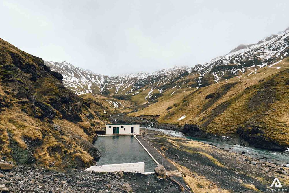 Seljavallalaug Hidden Pool in Iceland