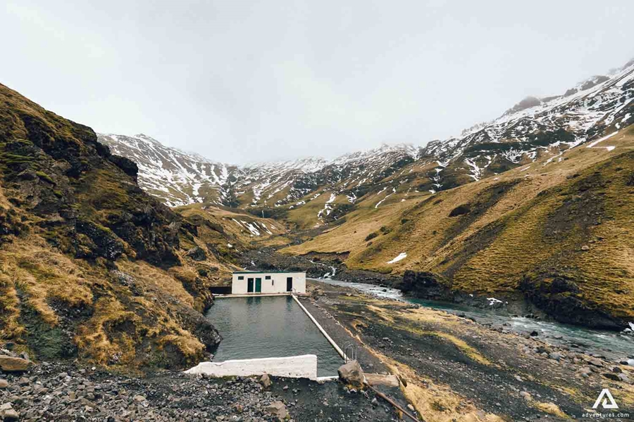 Seljavallalaug Hidden Pool in Iceland
