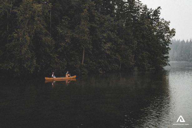 Canoe on the Lake