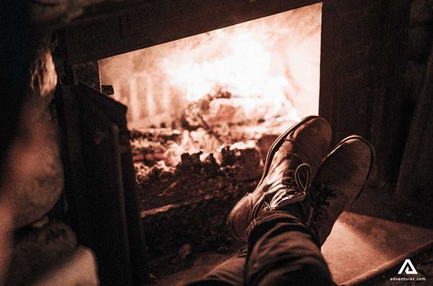 Cozy Lodging with Fireplace Lodging with Fireplace