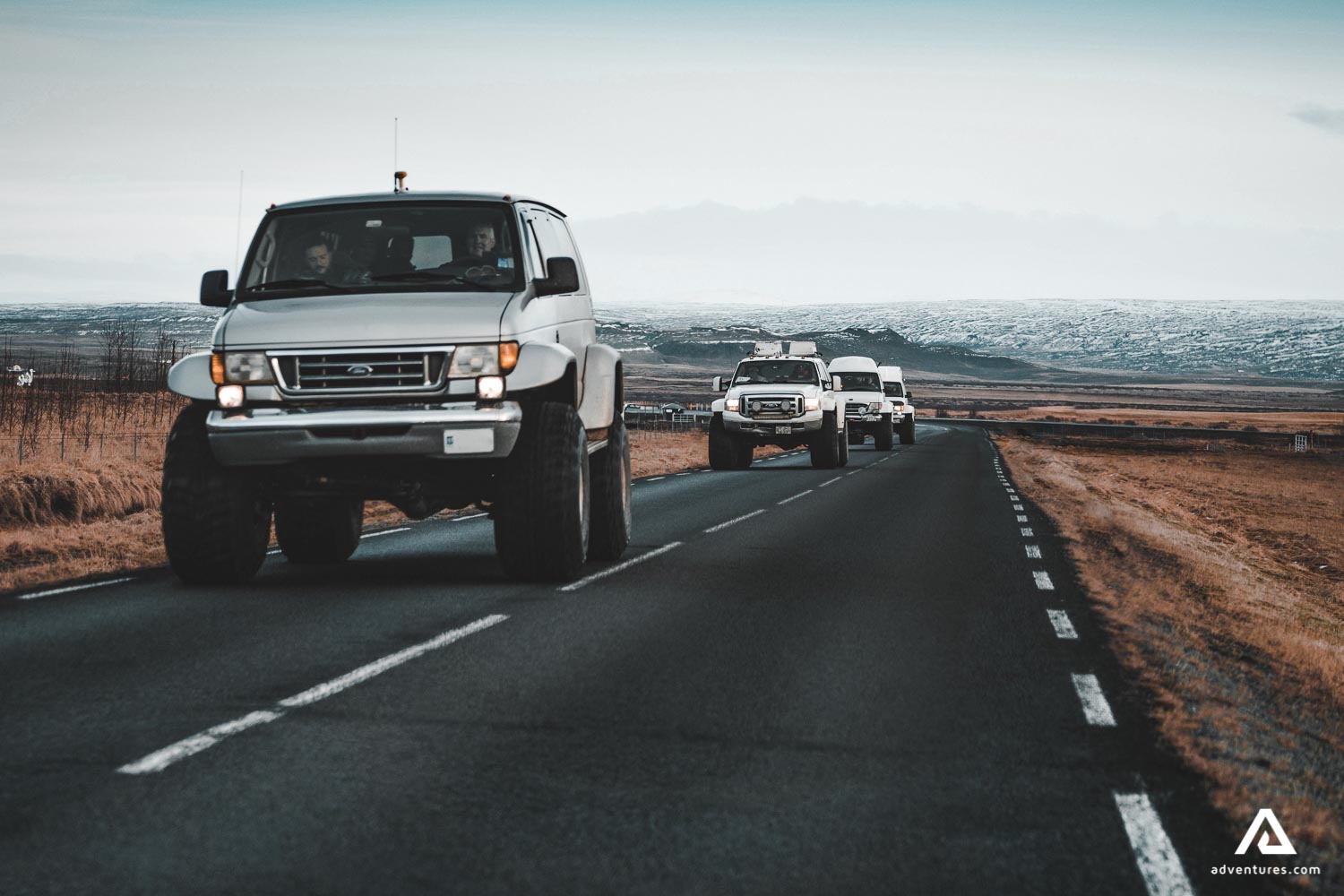 Road Tour on a Super-Jeep