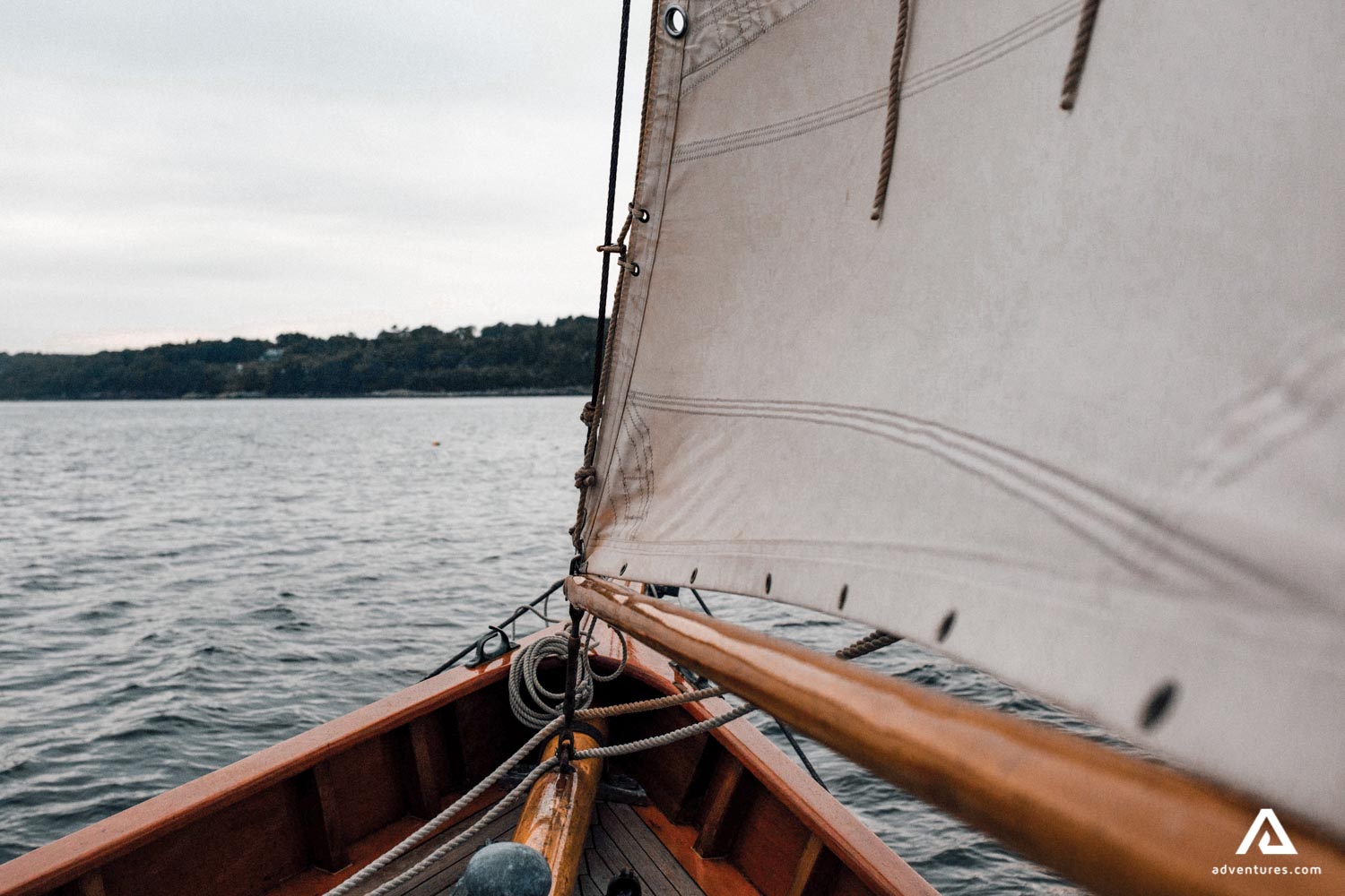 Deck of a Sailing Ship