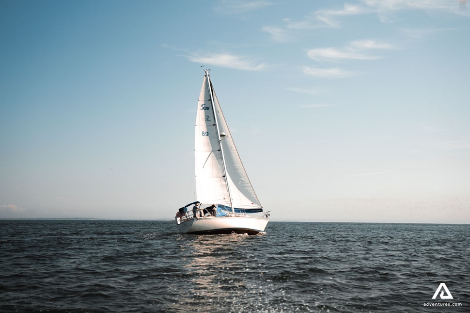 Ship Sailing in the Sea