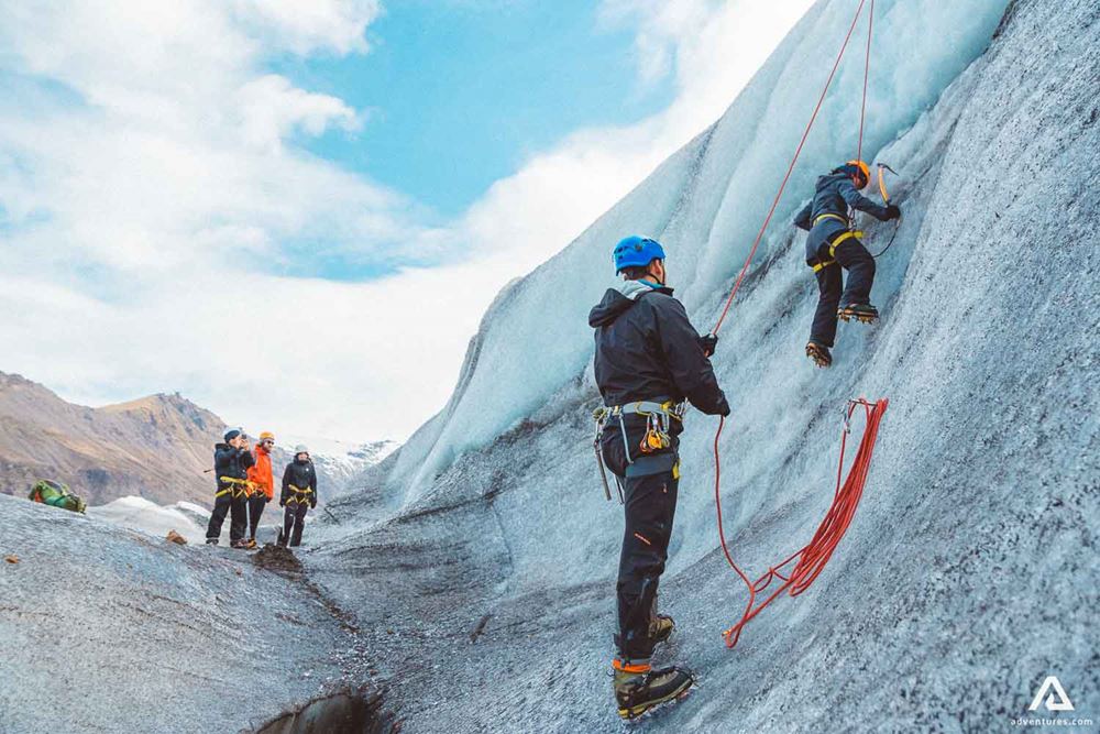 Ice Climbing in Svinafellsjokull