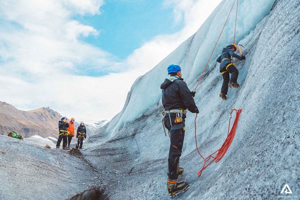 Ice Climbing Svinafellsjokull