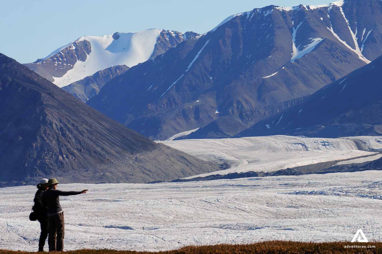 Mountain range landscape