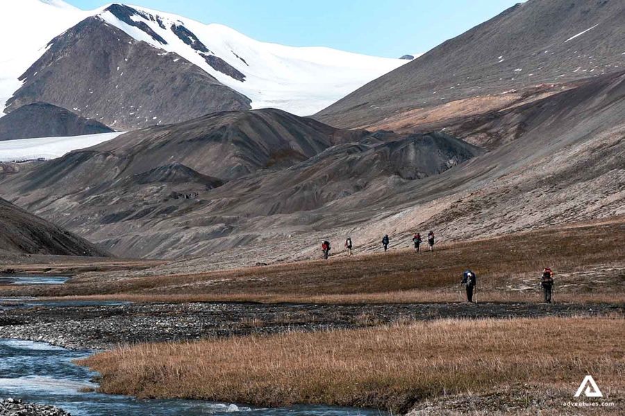 Backpacking on Ellesmere Island in Northern Canada