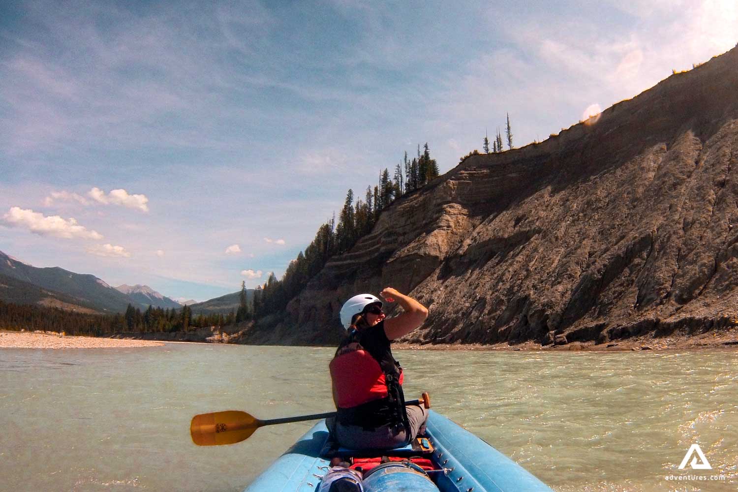 Canoeing Trip Rocky Mountain Kootenay River
