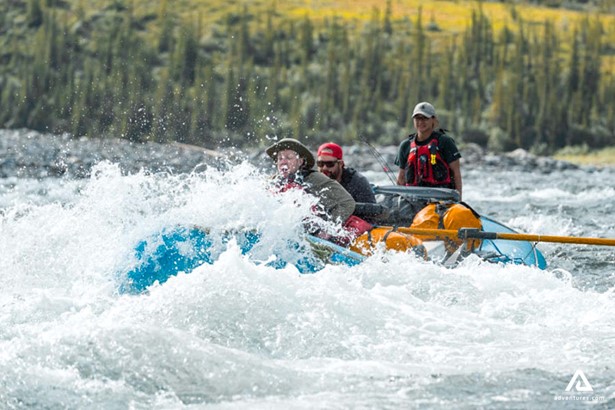 Firth River rafting in canada