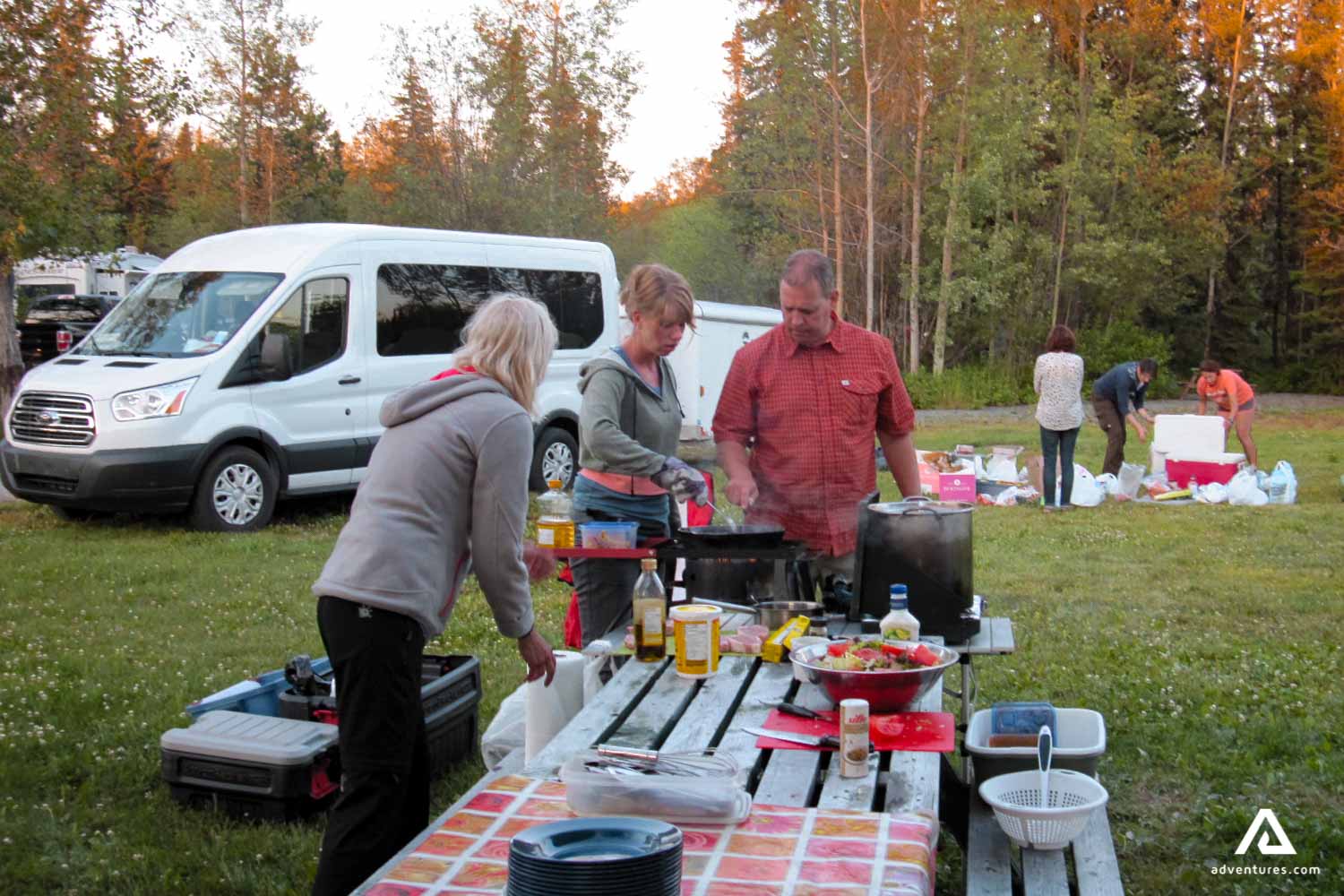 camping in canada with campervans