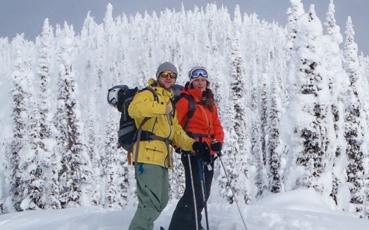 Ski Tour in British Columbia
