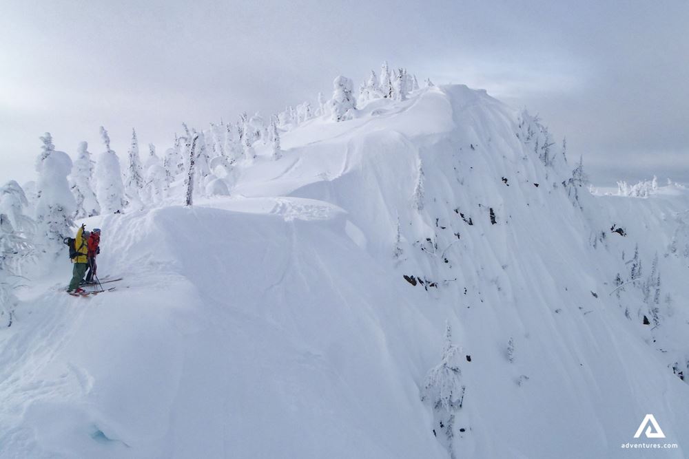 Ski resort in British Columbia