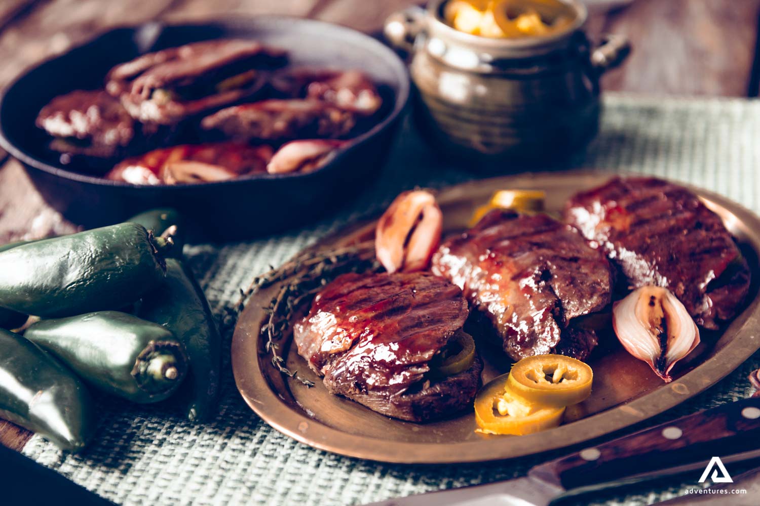 canadian food on a table