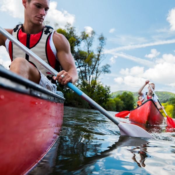 Canoe expeditions on the Yukon River